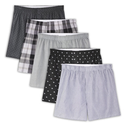 Fruit of the Loom Mens Comfort Casual Boxer Shorts, Assorted Colours, X-Large US 🍁 All In One Marketplace Canada