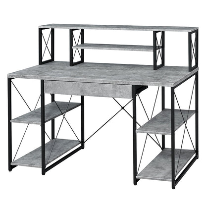 Gambetta Multi-Purpose Hutch Desk - Available in Multiple Colors
