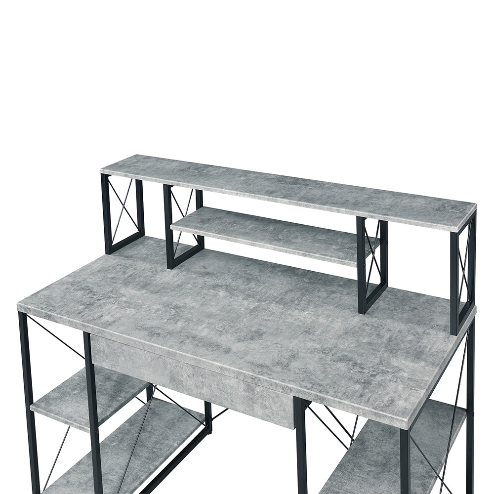 Gambetta Multi-Purpose Hutch Desk - Available in Multiple Colors