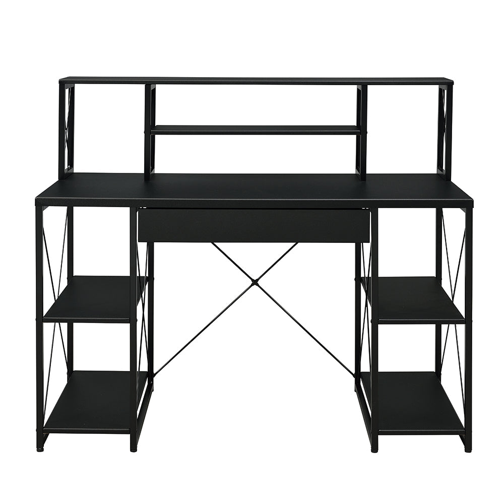 Gambetta Multi-Purpose Hutch Desk - Available in Multiple Colors
