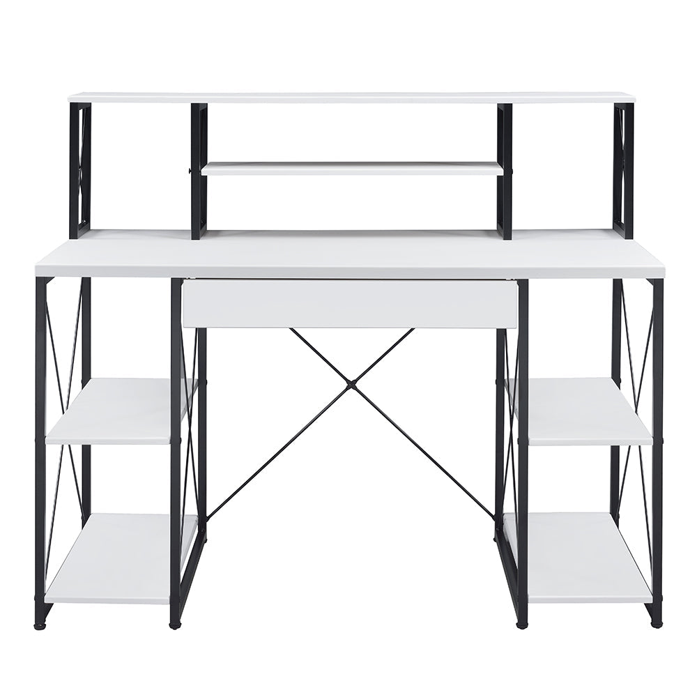Gambetta Multi-Purpose Hutch Desk - Available in Multiple Colors