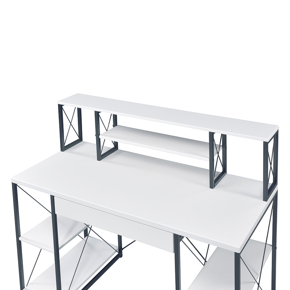 Gambetta Multi-Purpose Hutch Desk - Available in Multiple Colors