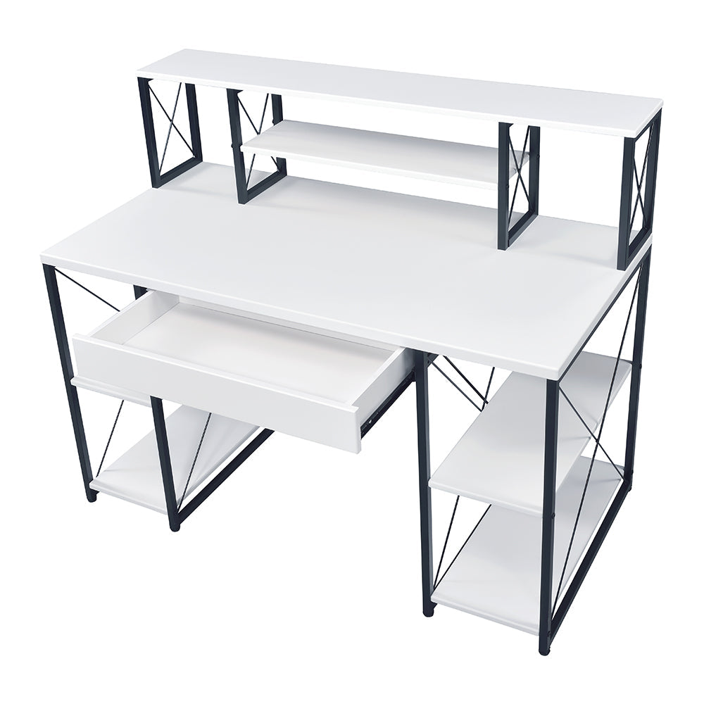Gambetta Multi-Purpose Hutch Desk - Available in Multiple Colors