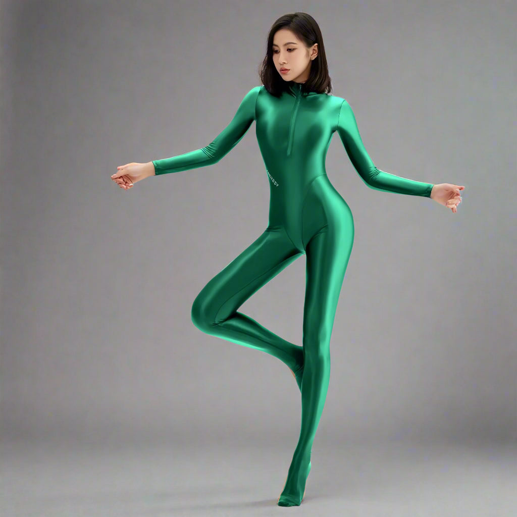 AMORESY Celestia Series Front-Zip Catsuit - Classic Colors