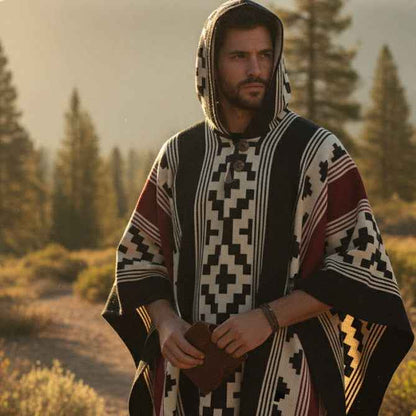 Symmetry HandMade Wool Poncho