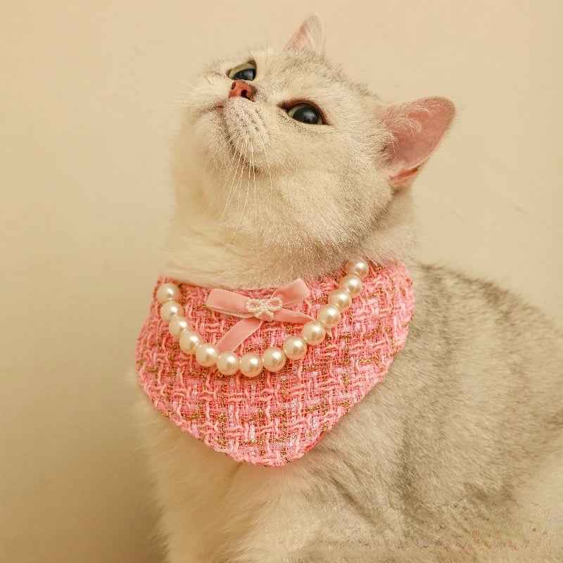 Tweed Dog Bandana | Pet Accessory