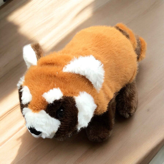 Interactive Electric Red Panda Plush Toy