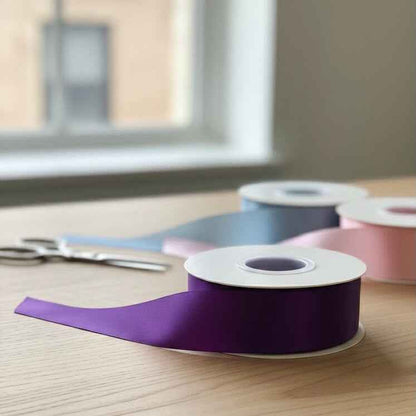 30 Meter Double Face Purple Ribbon Roll#285
