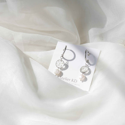 Boucles d'oreilles Perla  - Lola rond