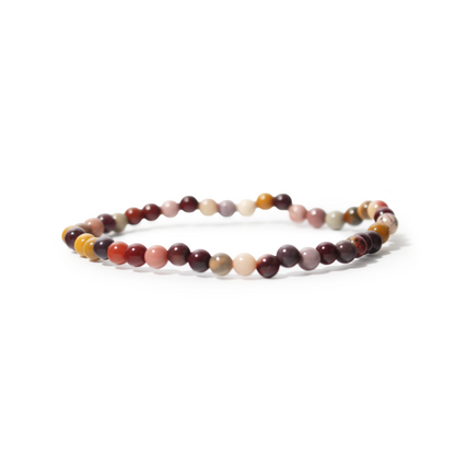 Mookaite Jasper Bead Bracelet