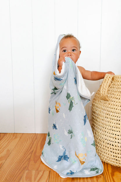 Hooded Towel Set - Magical Dragons
