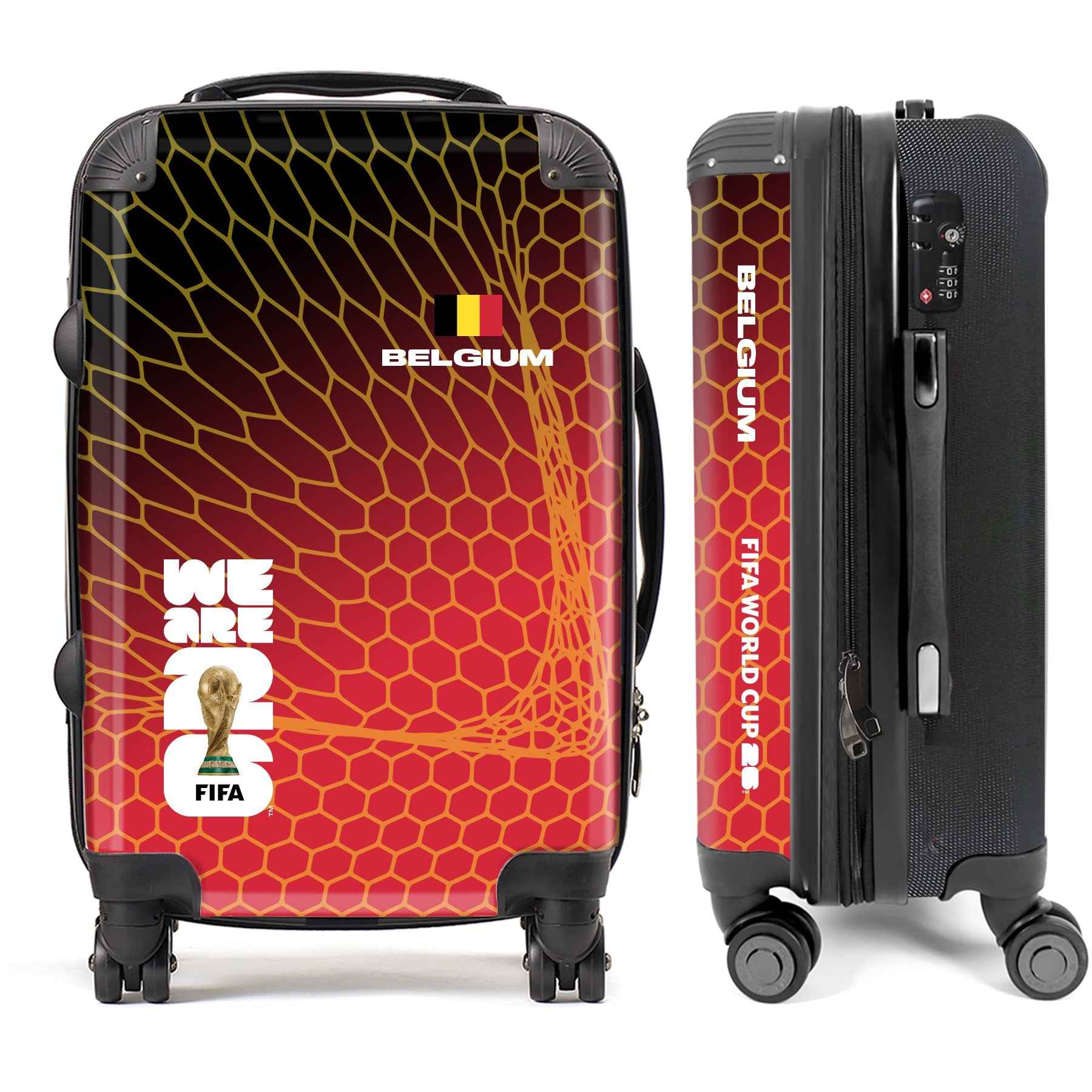 Belgium FIFA World Cup 2026 Goal Net Edition (Red Gradient)