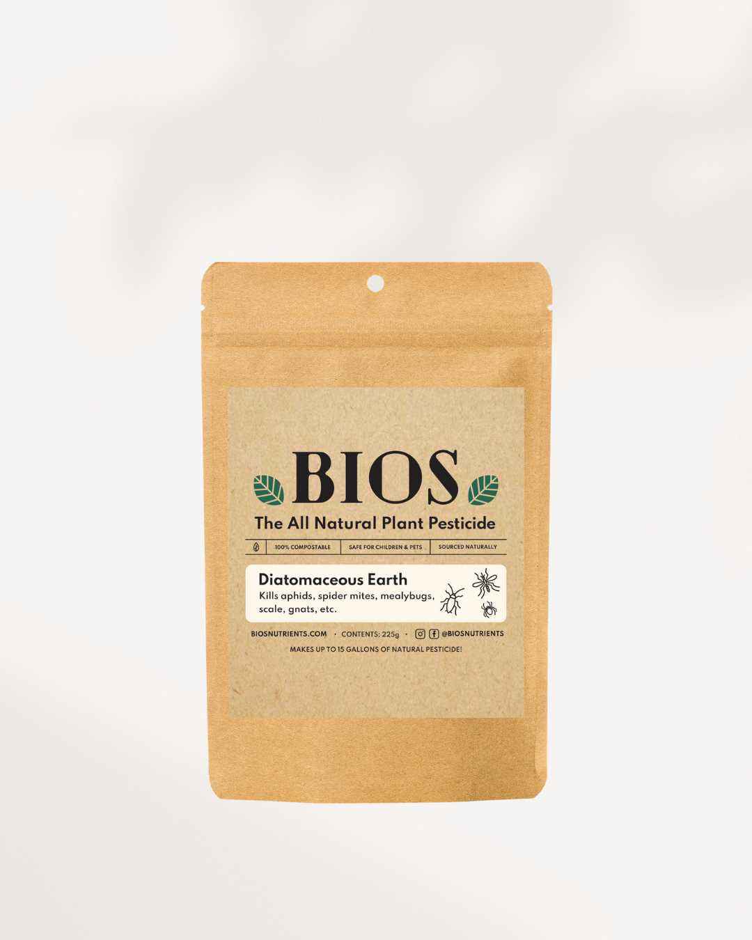 Bios Diatomaceous Earth - Ultimate Pesticide 🦟