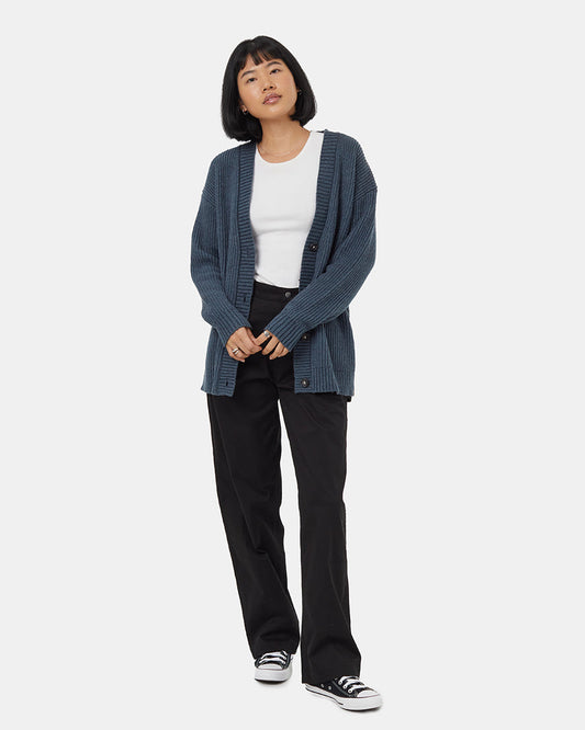 Highline Oversized-Knopfstrickjacke