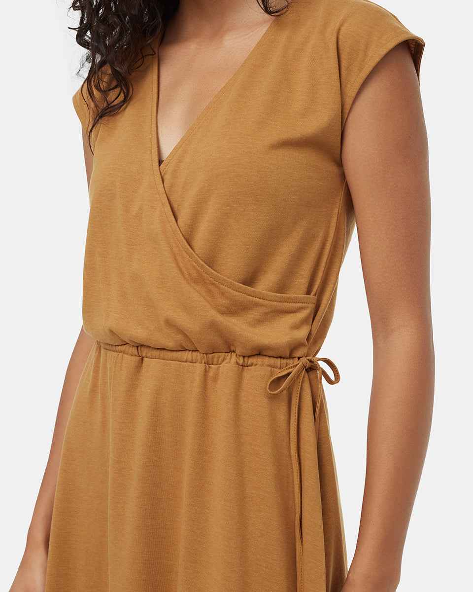 TreeBlend Wrap Front Dress