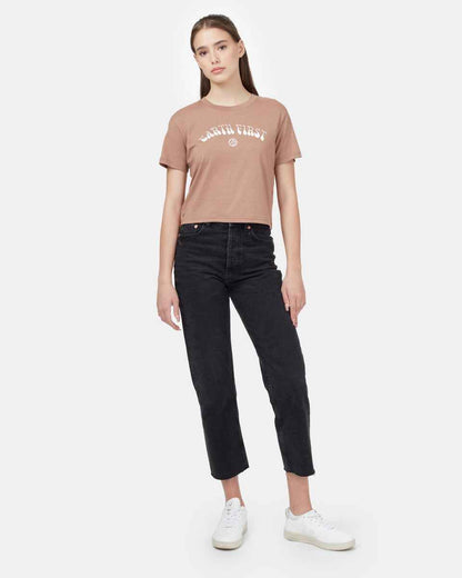 Earth First Cropped T-Shirt