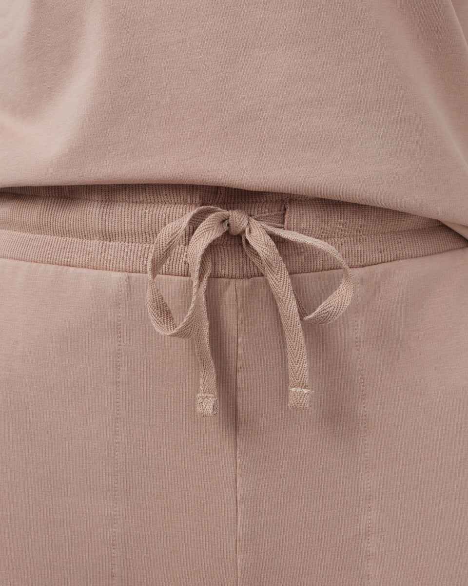 French Terry Wide Leg Sweatpant