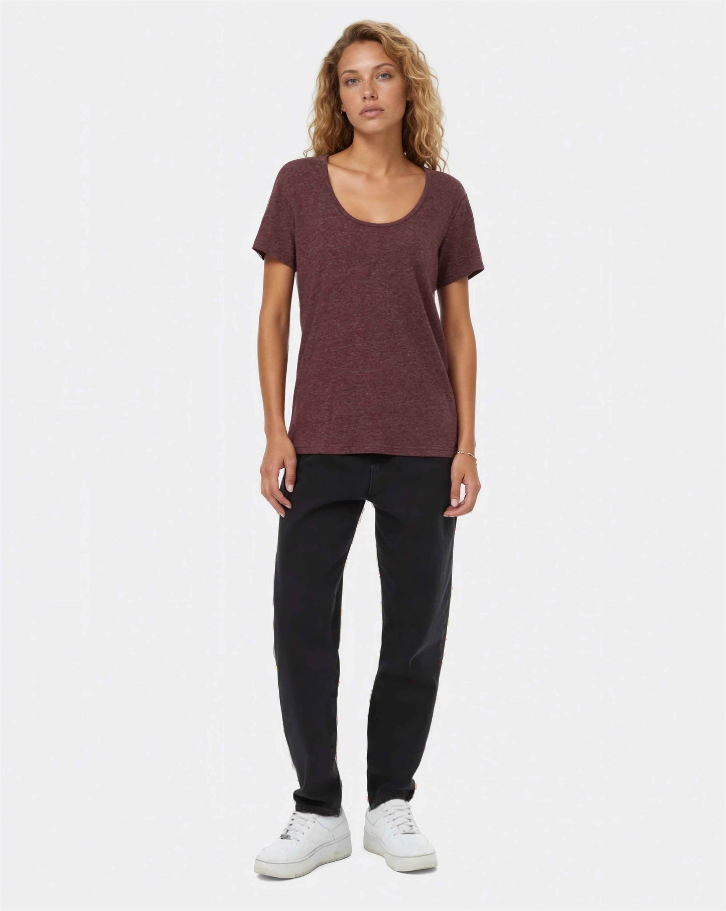 Hemp Scoop Neck T-Shirt