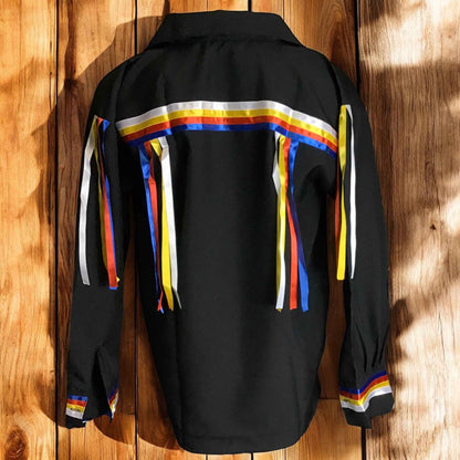 Black Ribbon Shirt