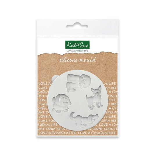 Miniature Puppies Silicone Mould