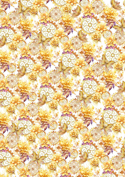 Vellum Ethereal Paper Patterns A4 6/Pkg