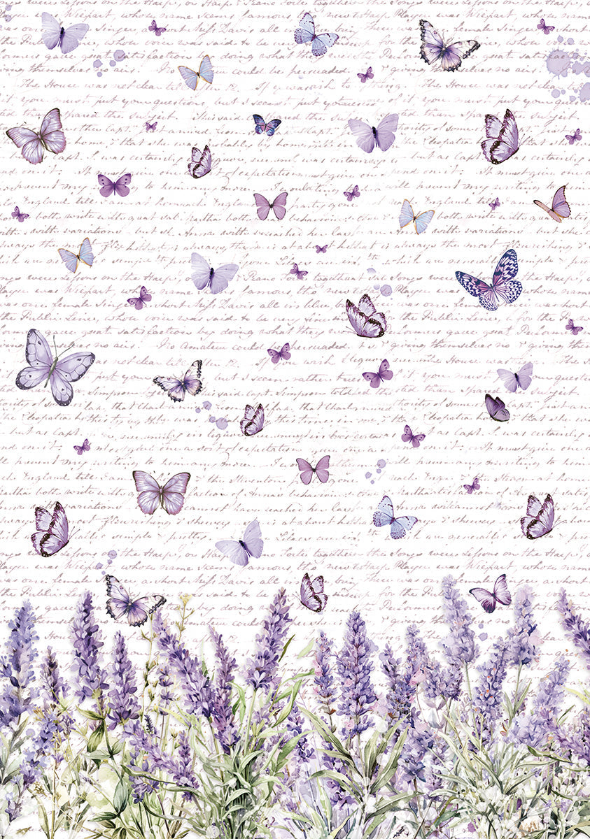 Vellum Morning In Provence Paper Patterns A4 6/Pkg