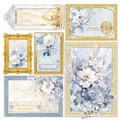 Vellum Midnight Spell Fussy Cut 6"x6" 6/Pkg