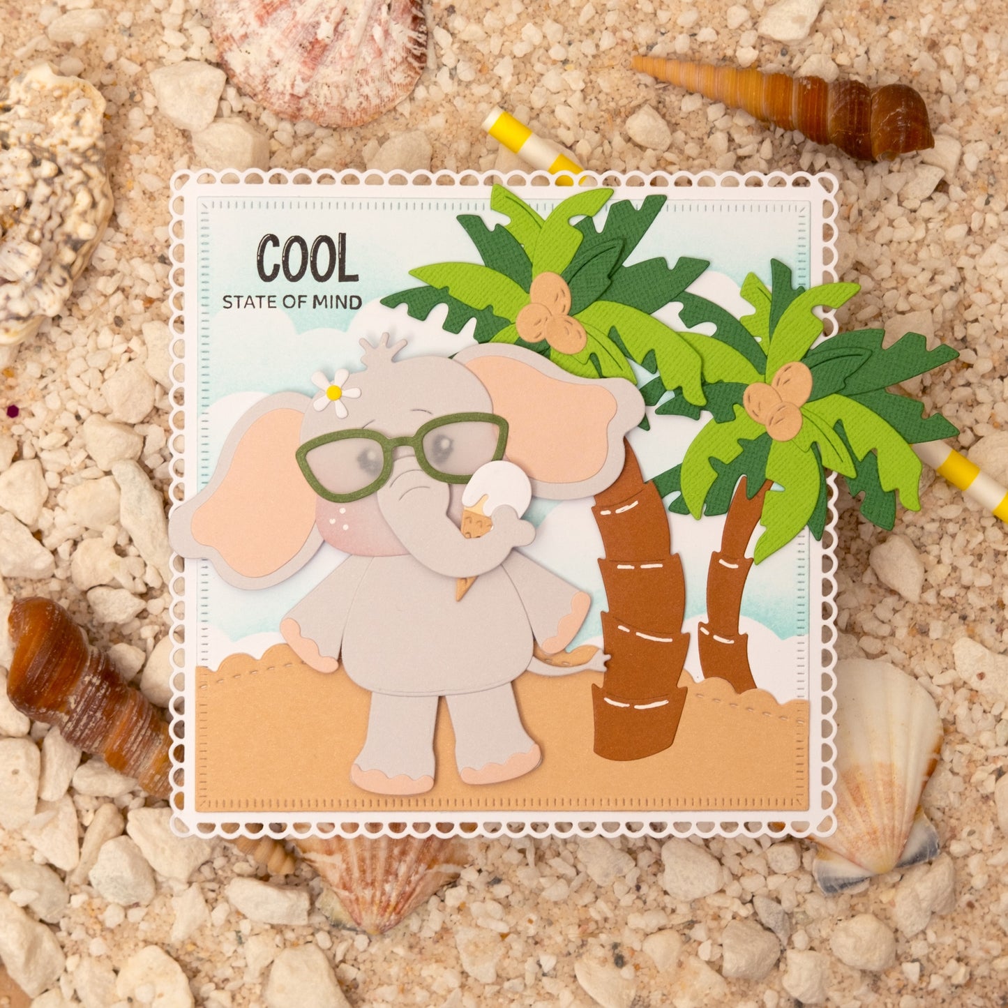 CCL Cutting Die Accessories Palm Tree Friendz 5 PC