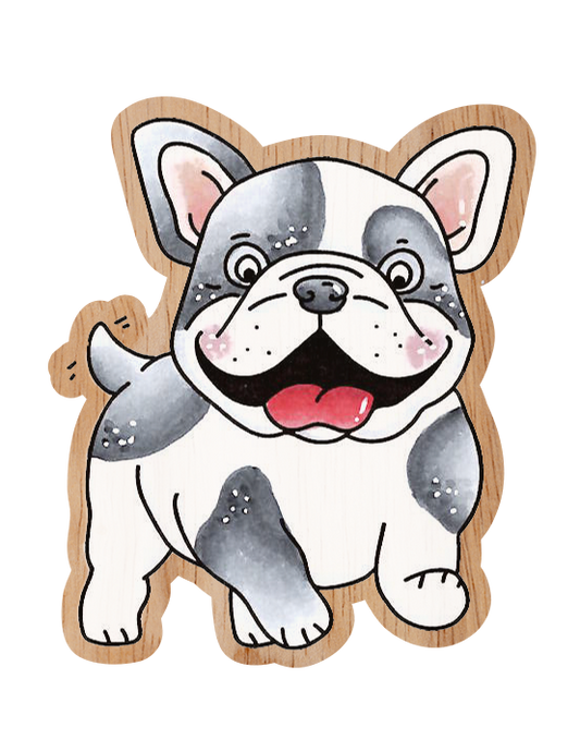 CCL Wooden Stamp Buddy Friendz 54x64x13mm 1 PC nr.570