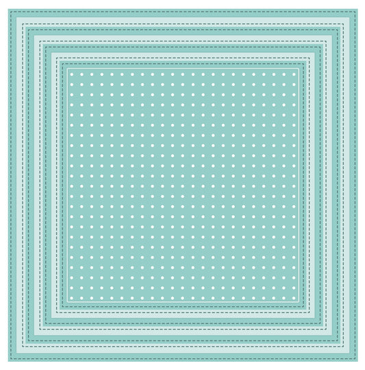 Shadow Box Collection Stitched Square Peg Board Die