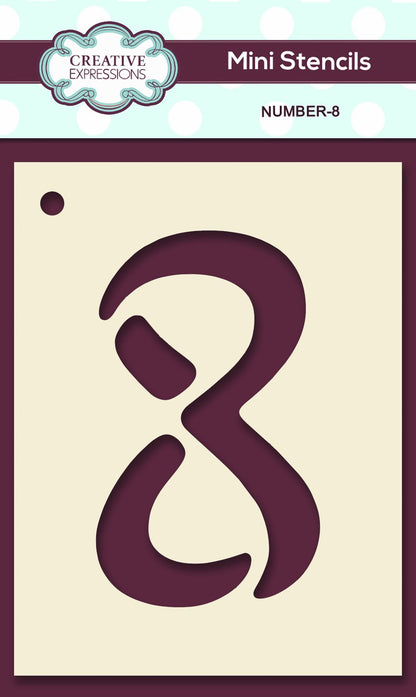 Mini Stencil Numbers