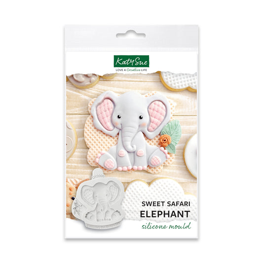 Sweet Safari Elephant Silicone Mould