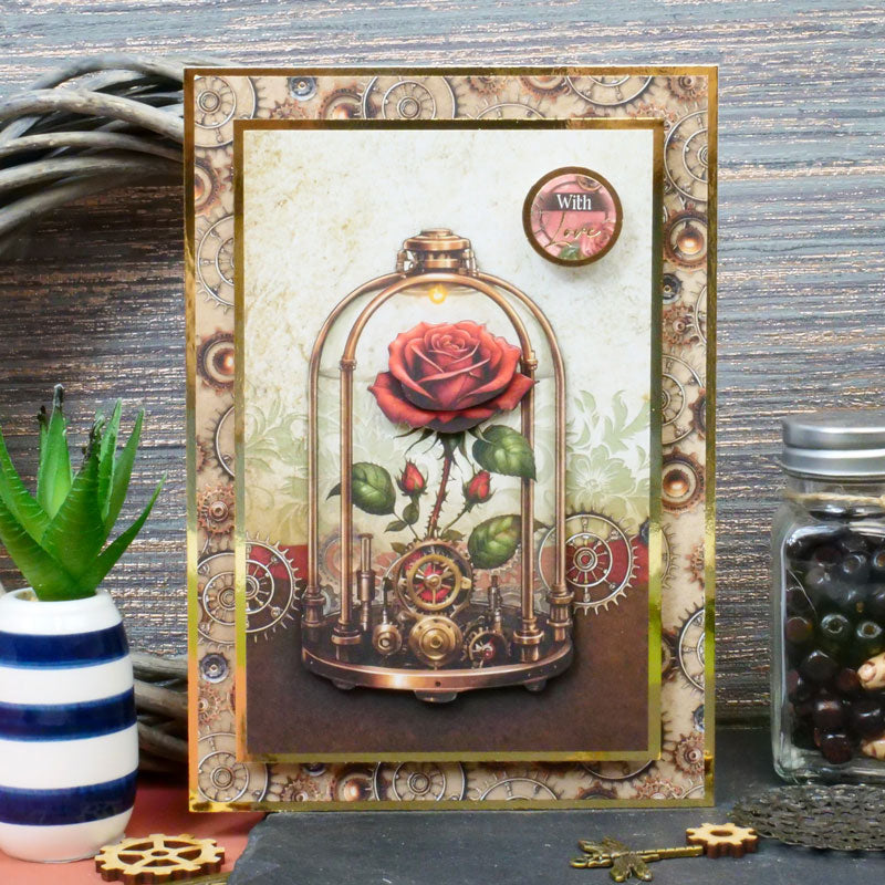 Clockwork Curiosities 8" x 8" Paper Pad