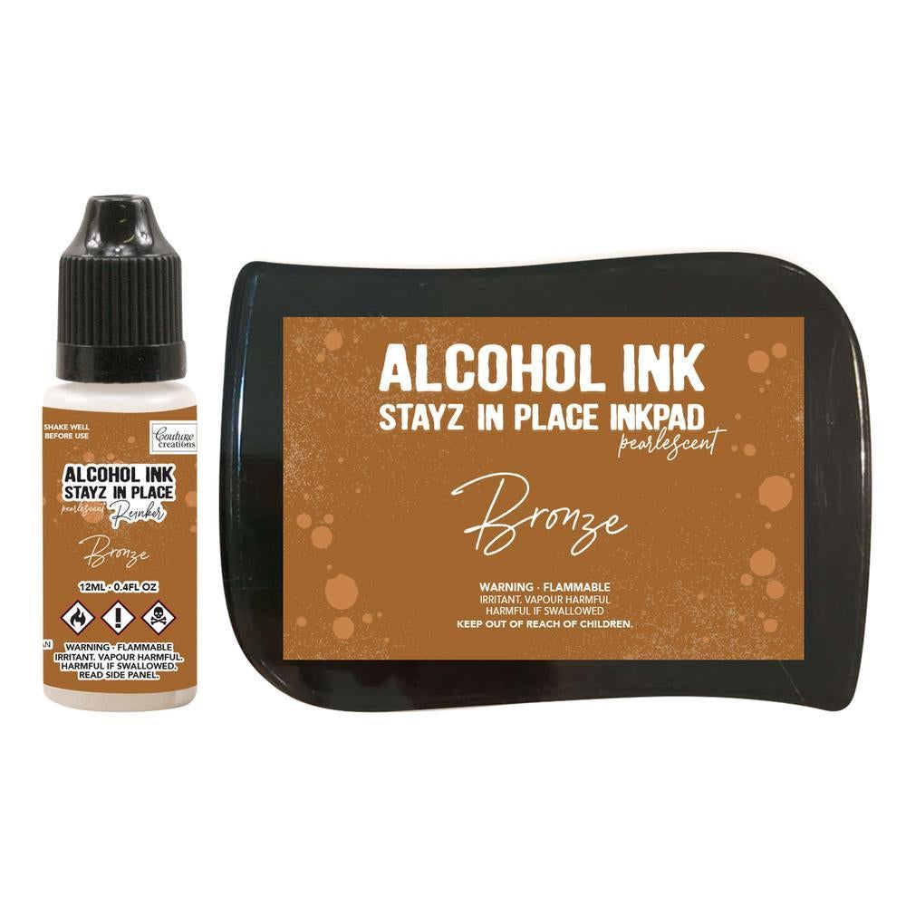 Stayz in Place Alcohol Ink Pad with 12ml reinker