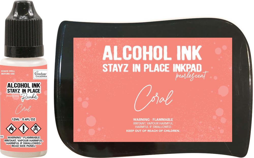 Stayz in Place Alcohol Ink Pad with 12ml reinker