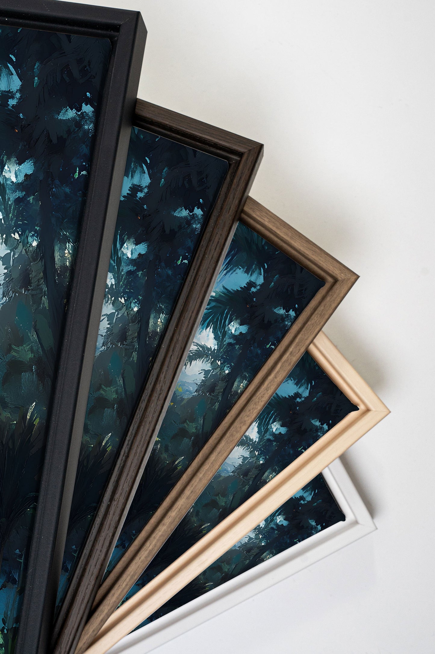 EMERALD LAGOON, Oeuvre sur toile étirée