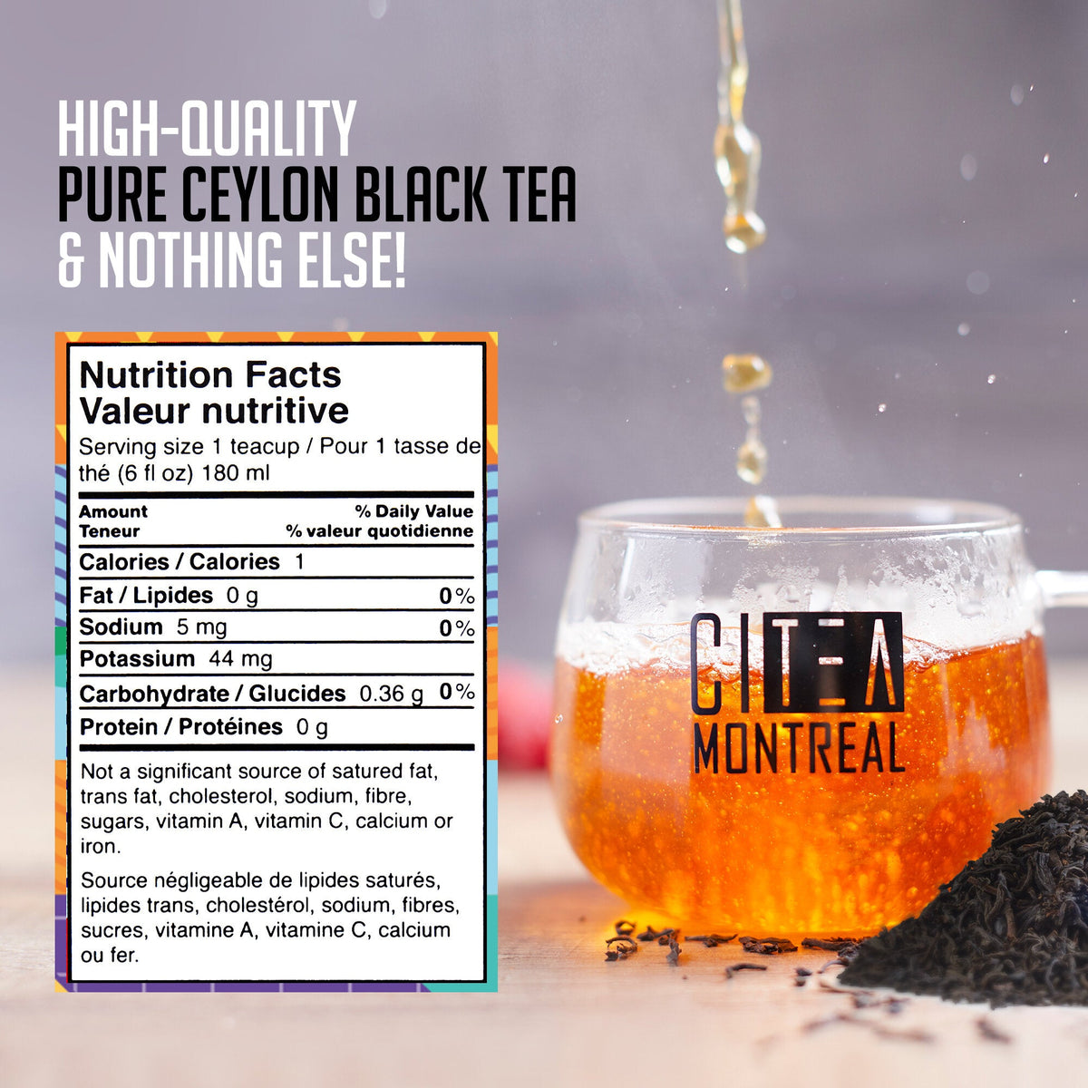 Organic Orange Pekoe Black Loose Leaf Tea