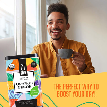 Organic Orange Pekoe Black Loose Leaf Tea