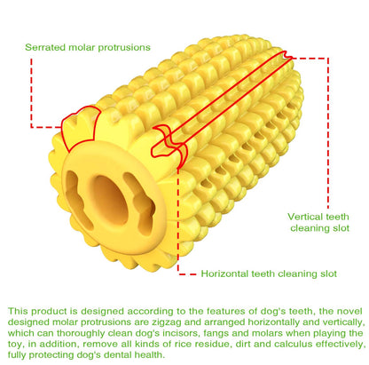 Corn Dog Chew Toy for Aggressive Chewers