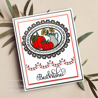 Creative Expressions Sue Wilson Border Ornate Lattice Craft Die