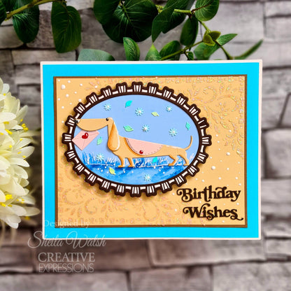 Creative Expressions Sue Wilson Pet Pals Milo Craft Die
