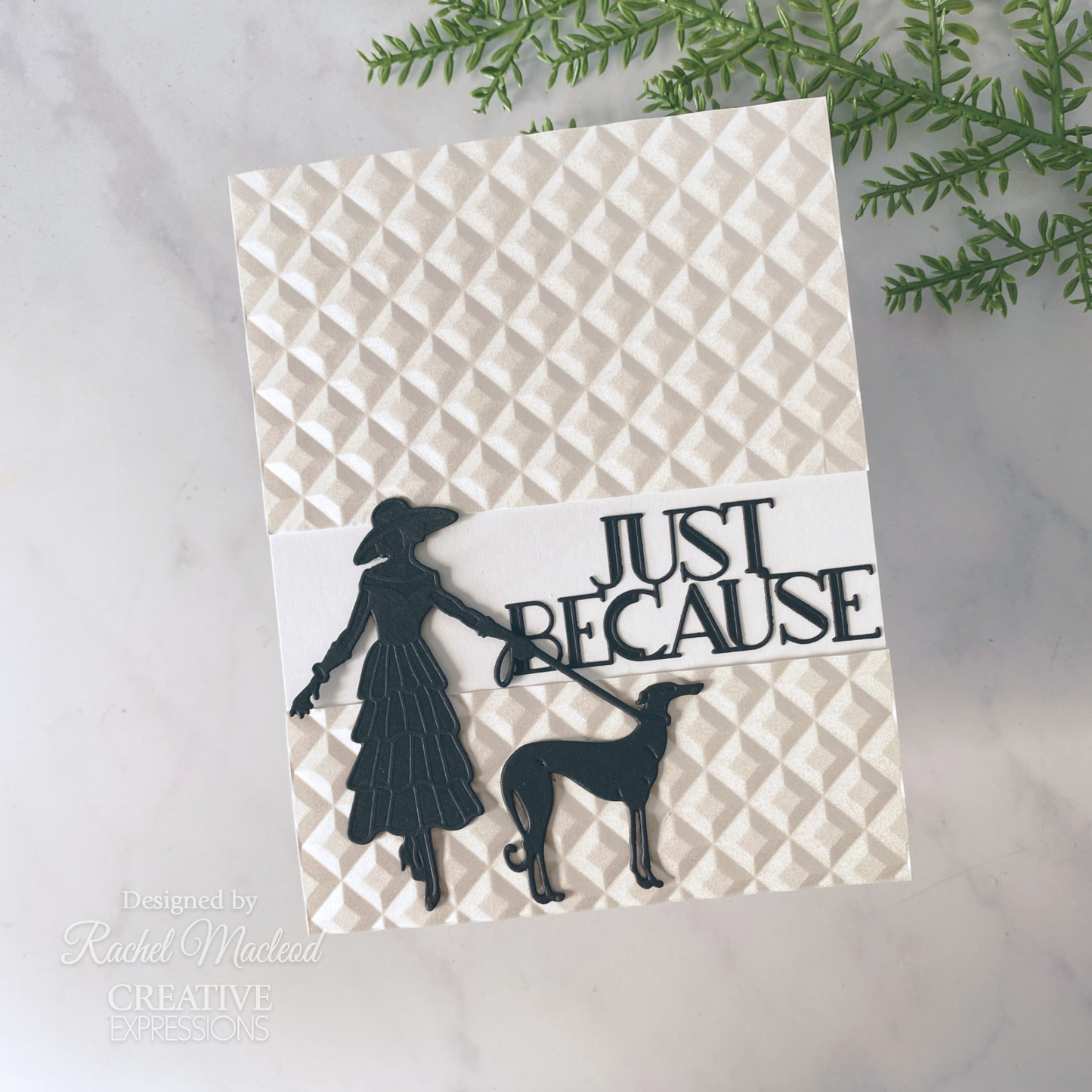 Creative Expressions Sue Wilson Art Deco Elegant Stroll Craft Die