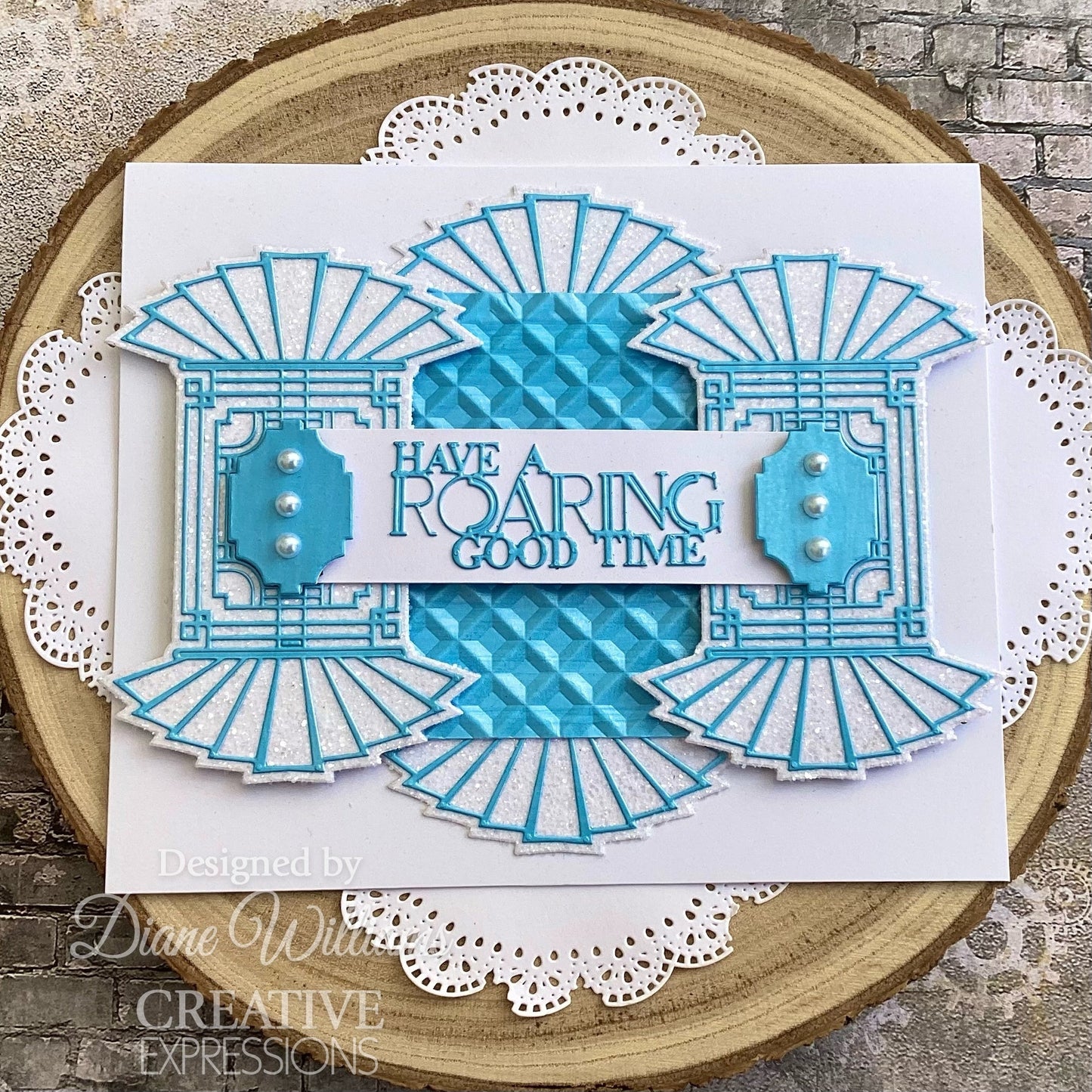 Creative Expressions Sue Wilson Mini Expressions Art Deco Have A Roaring Good Time Craft Die