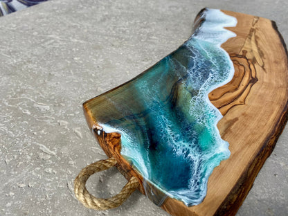 Olive Wood Charcuterie Board - AURABAGS SHOP