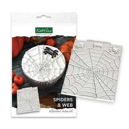 Spiders & Web Silicone Mould