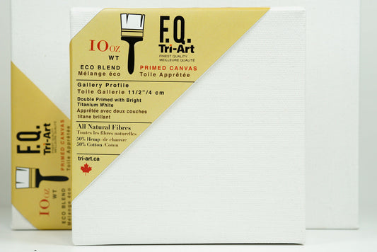 Tri-Art FQ Stretched Canvas - Artist Gallery 1 1/2" Profile Primed - 30x30"