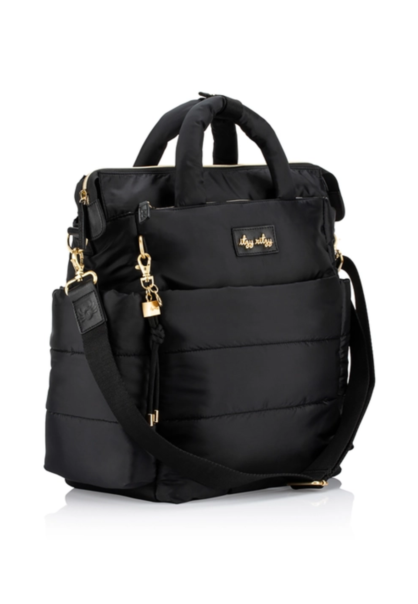 Dream Convertible Midnight Black Diaper Bag