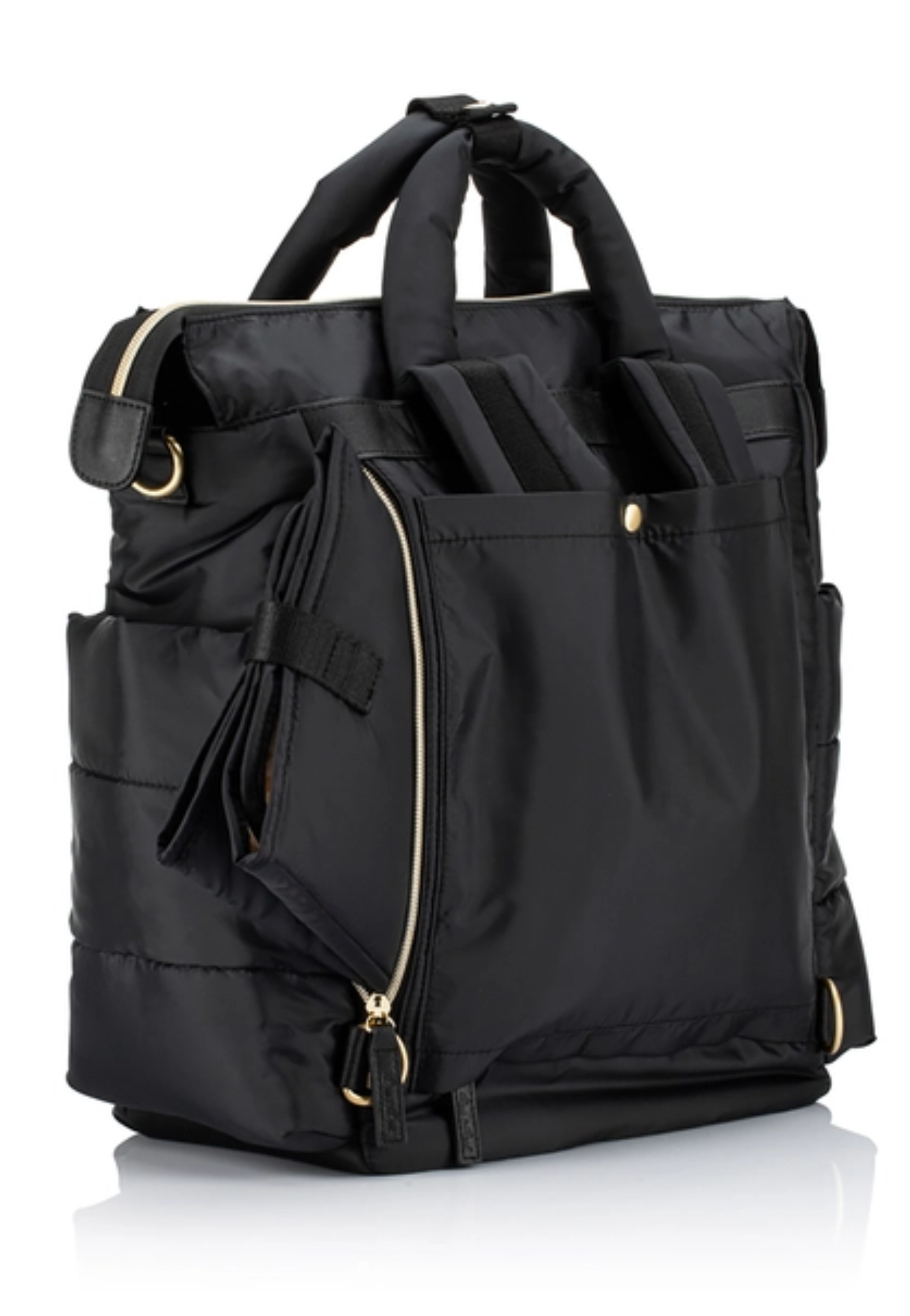 Dream Convertible Midnight Black Diaper Bag