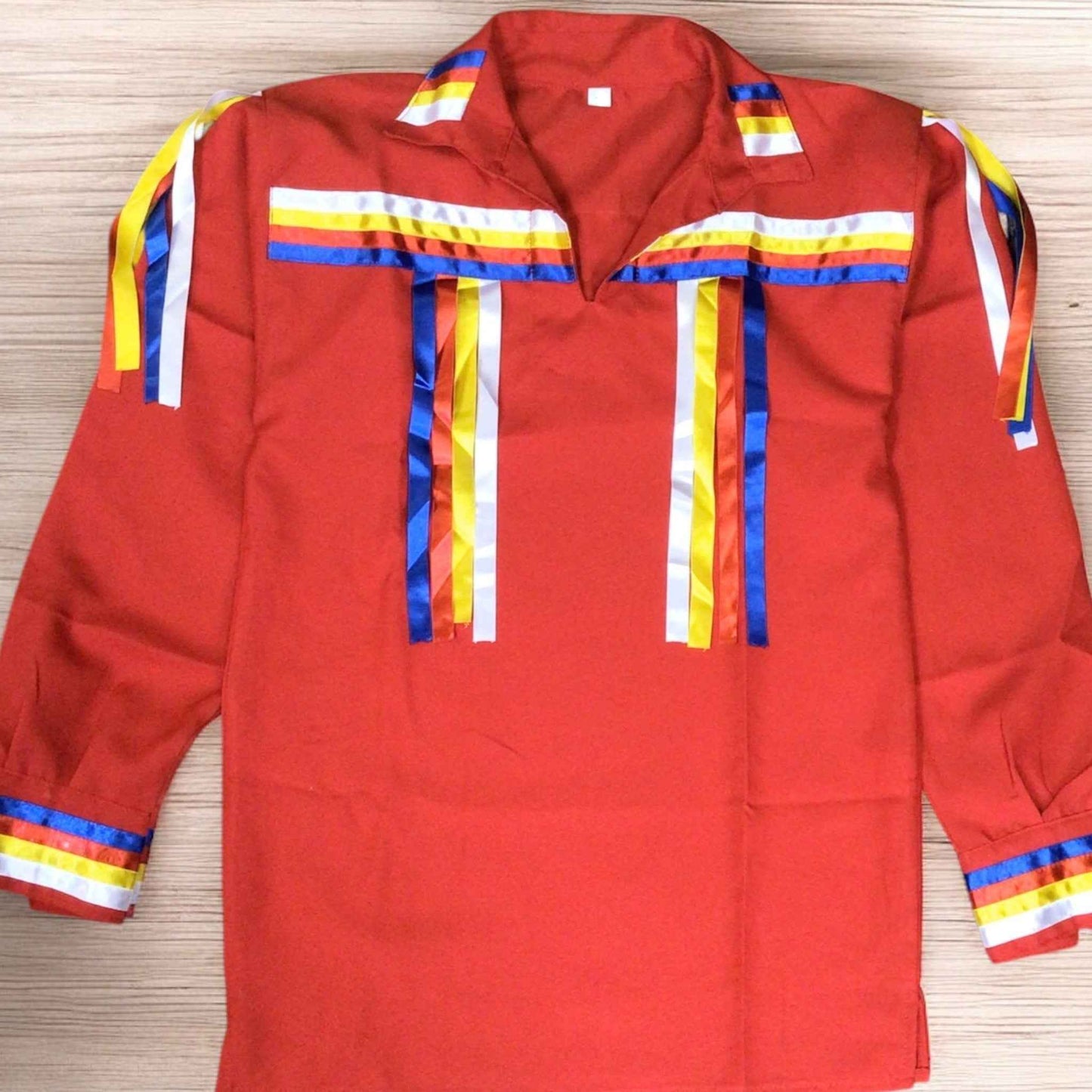 Red Youth Ribbon shirt