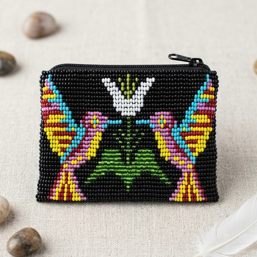 OLDTRIBES™ HummingBird Beaded coin purses